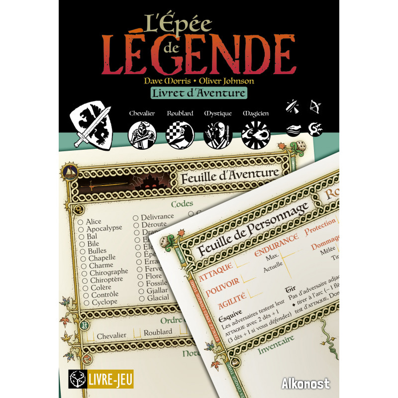 Livret d'Aventure - L'Épée de Légende