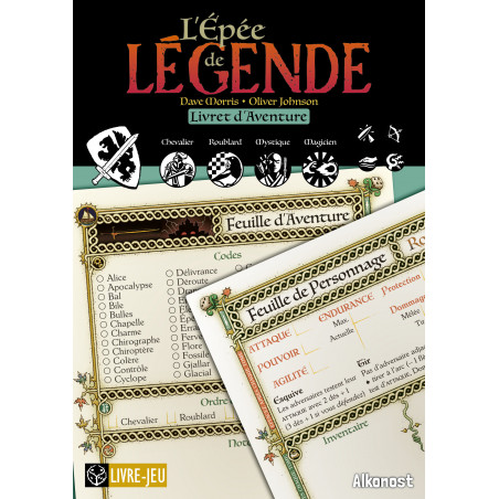 Livret d'Aventure - L'Épée de Légende