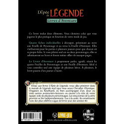 Livret d'Aventure - L'Épée de Légende