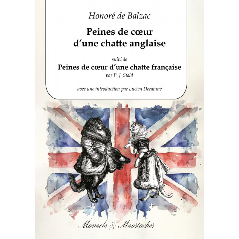 Peines de coeur d'une chatte anglaise