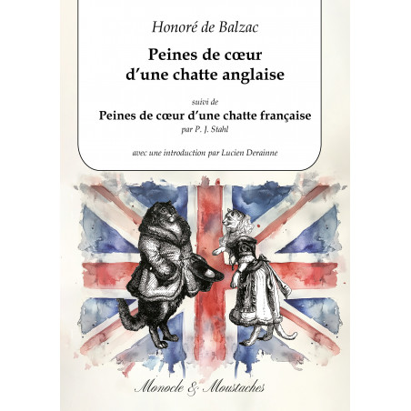 Peines de coeur d'une chatte anglaise