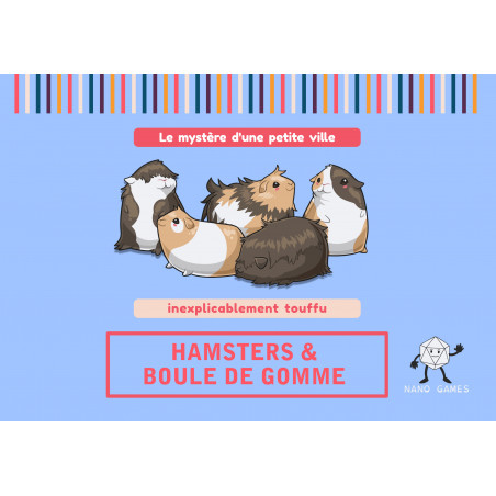 Hamster et boule de gomme